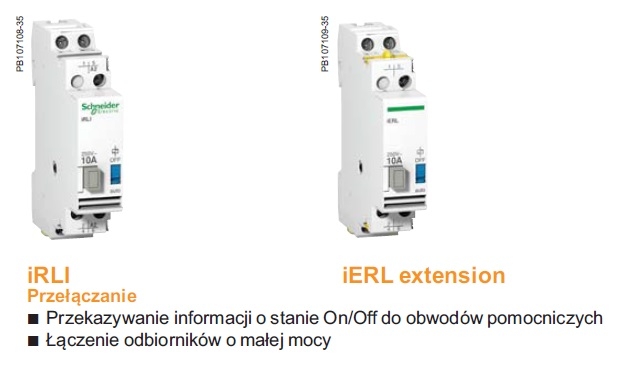 Przekaźniki przełączające