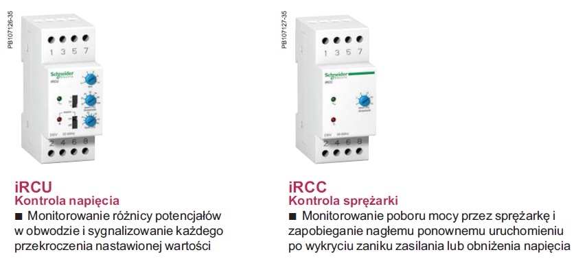 Przekaźniki sterujące
