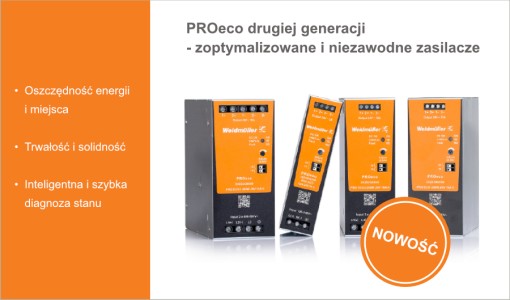 Nowe zasilacze PROeco II - niezawodne i zoptymalizowane