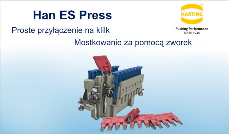 Han ES Press - Technologia błyskawicznego przyłączenia wraz z możliwością mostkowania